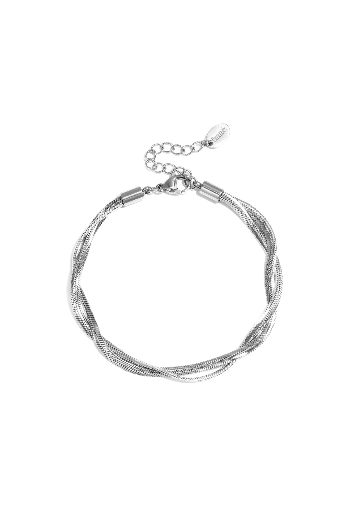 Twist Armband Zilver