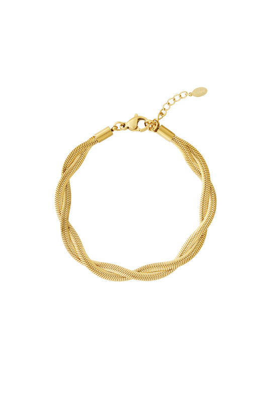 Twist Armband Goud