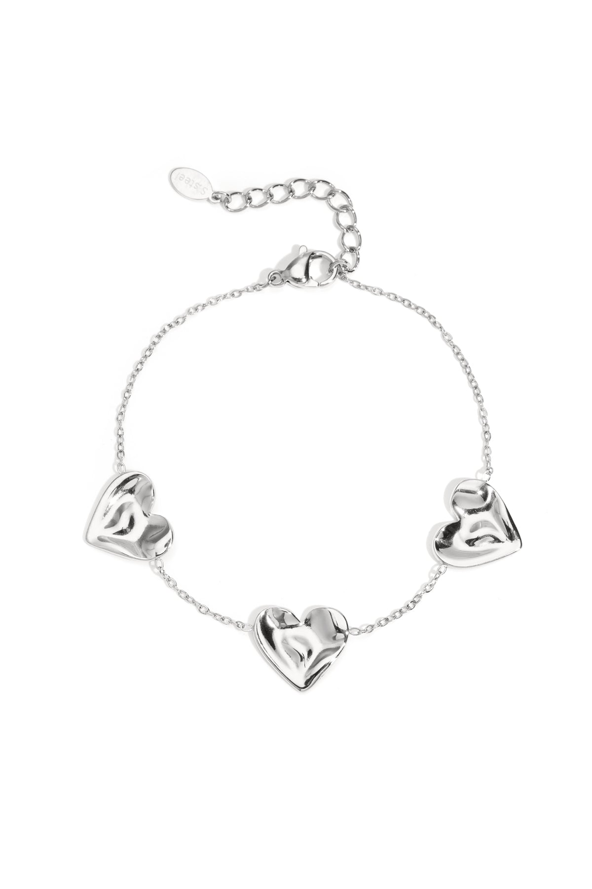 Amour Charm Armband Zilver