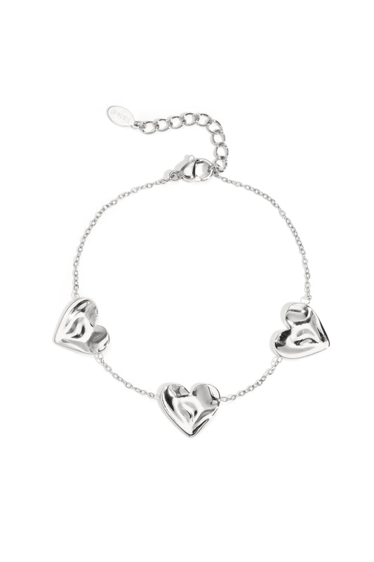 Amour Charm Armband Zilver