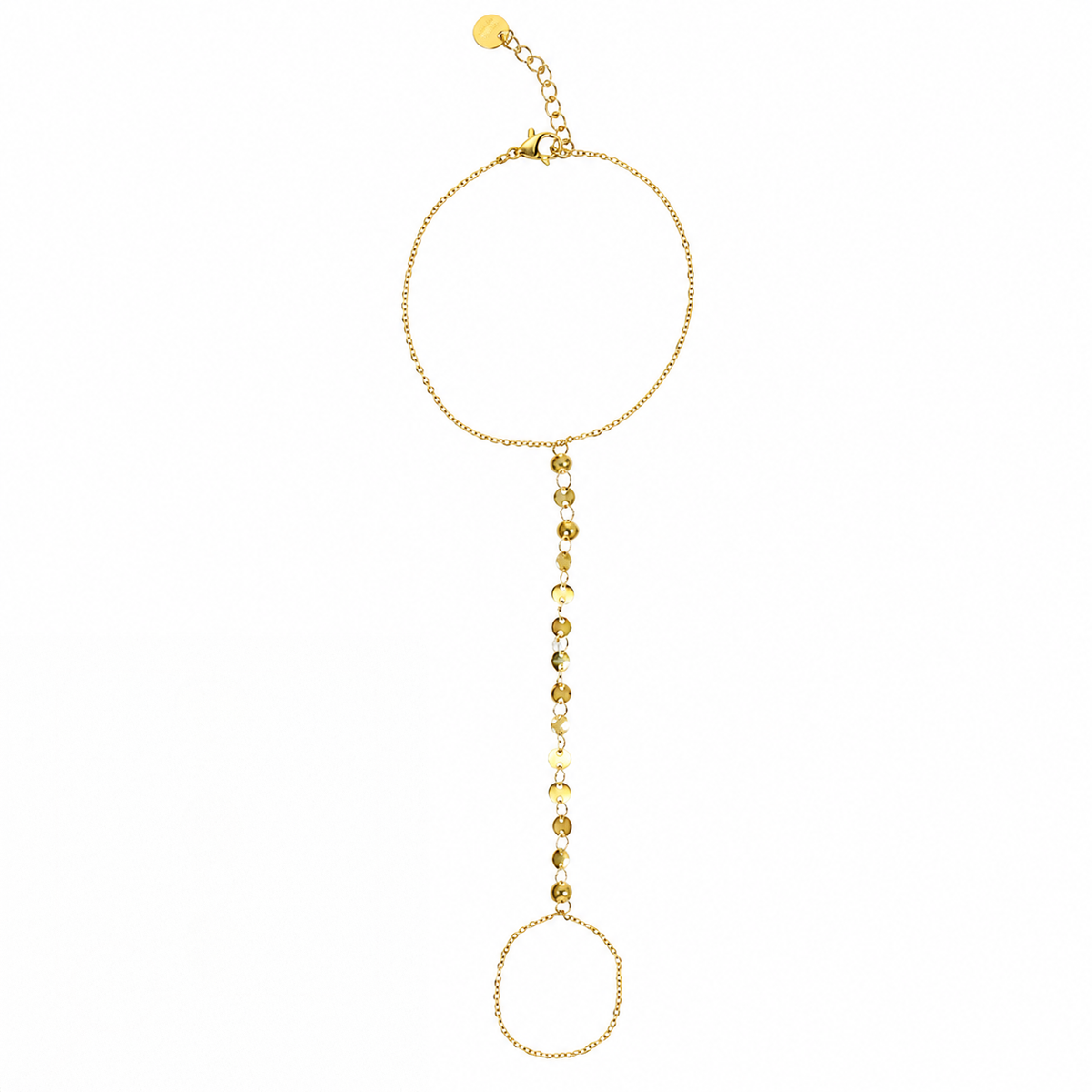 Coin Handchain Goud