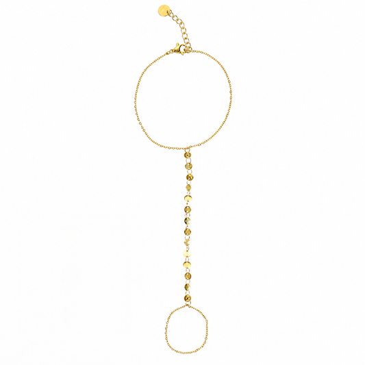 Coin Handchain Goud