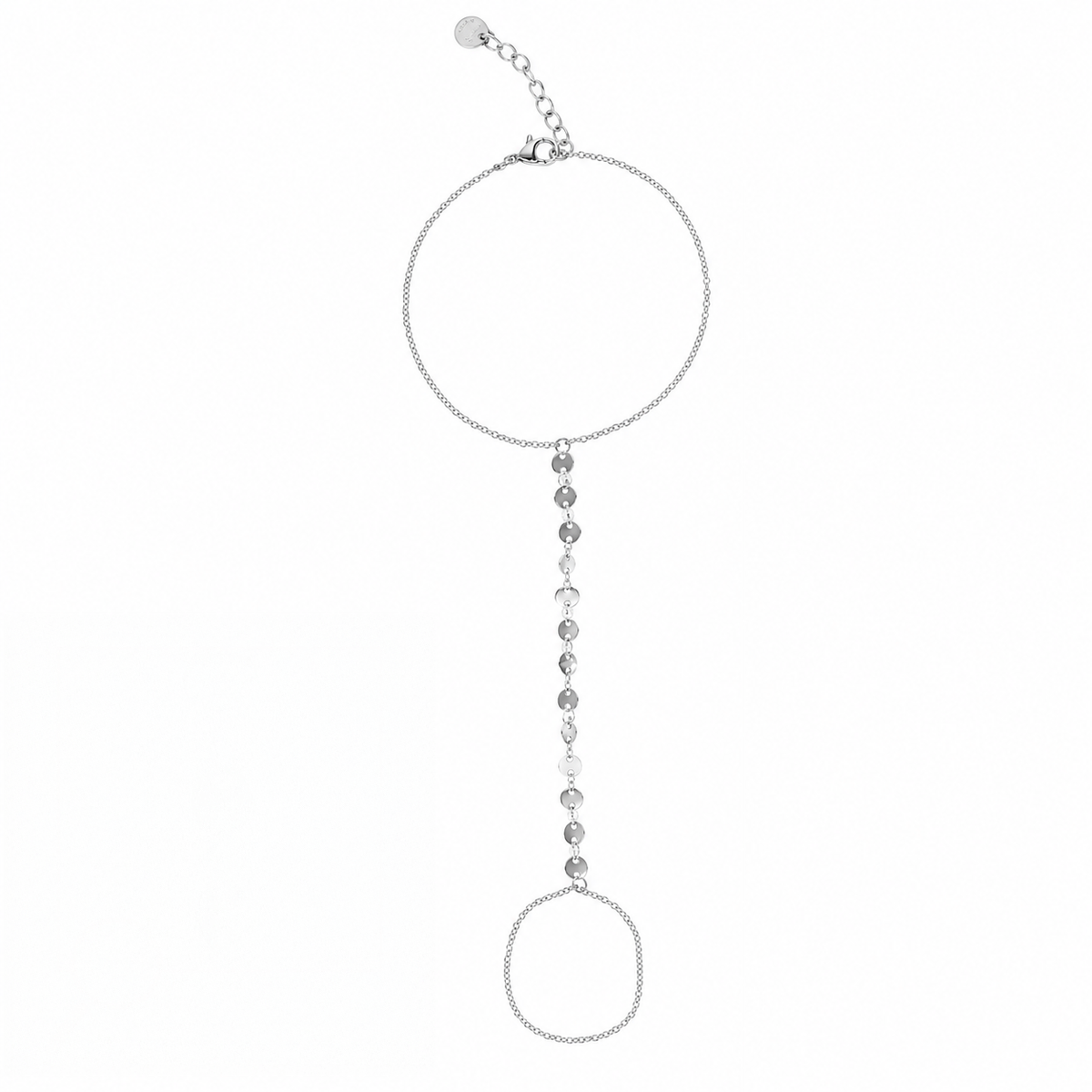 Coin Handchain Zilver