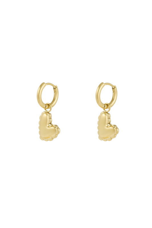 Mini Love Oorbellen Goud