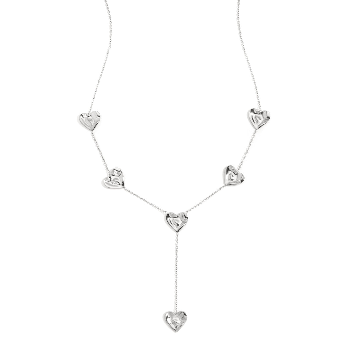 Amour Charm Ketting Zilver