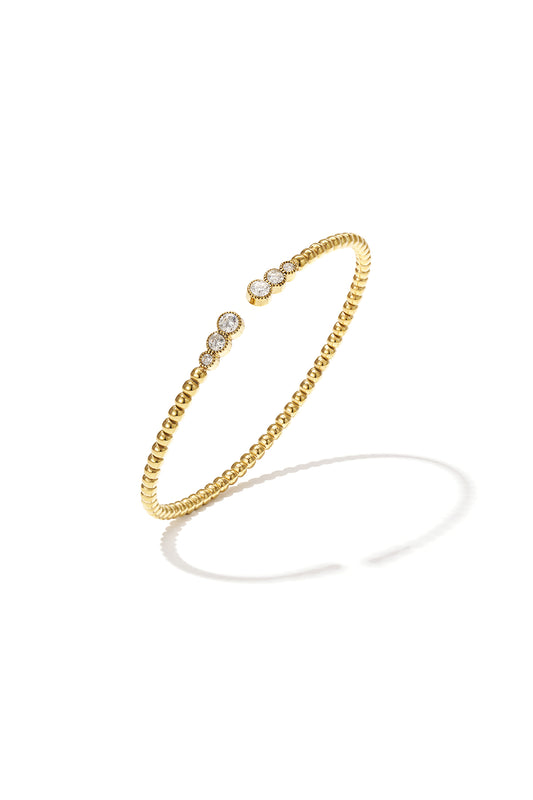 Dotted Bangle Goud
